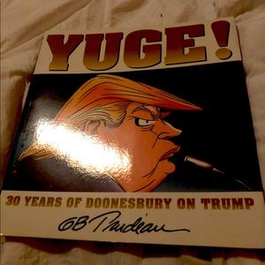 Donald trump *YUGEE Book ** ONLY ONE MADE .****
